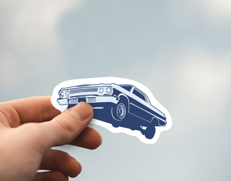Airborne Car Die-Cut Sticker