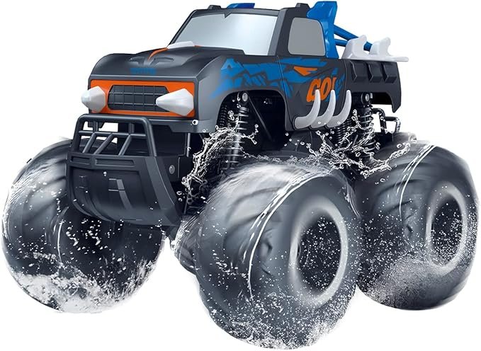 Waterproof Monster RC Cars Remote Control Car Truck Toys 4WD