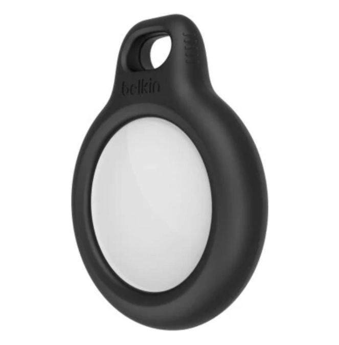Secure Holder with Key Ring Black for AirTag - Image 3